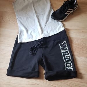 Black sweats shorts size 3/5